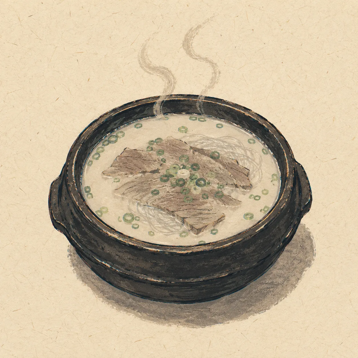 A ttukbaegi of seolleongtang